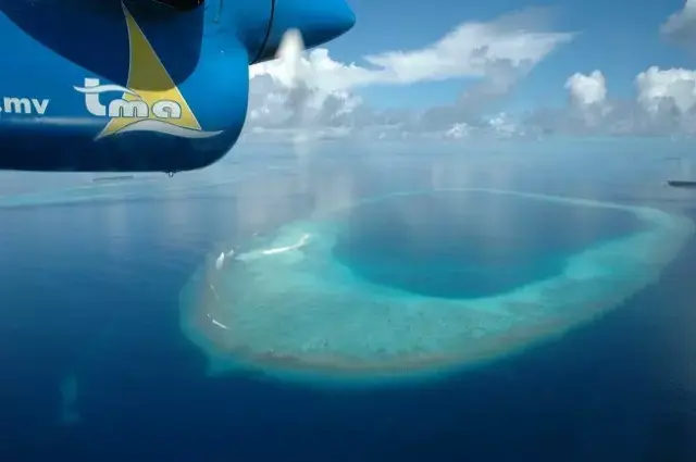Maldives Seaplane Flight